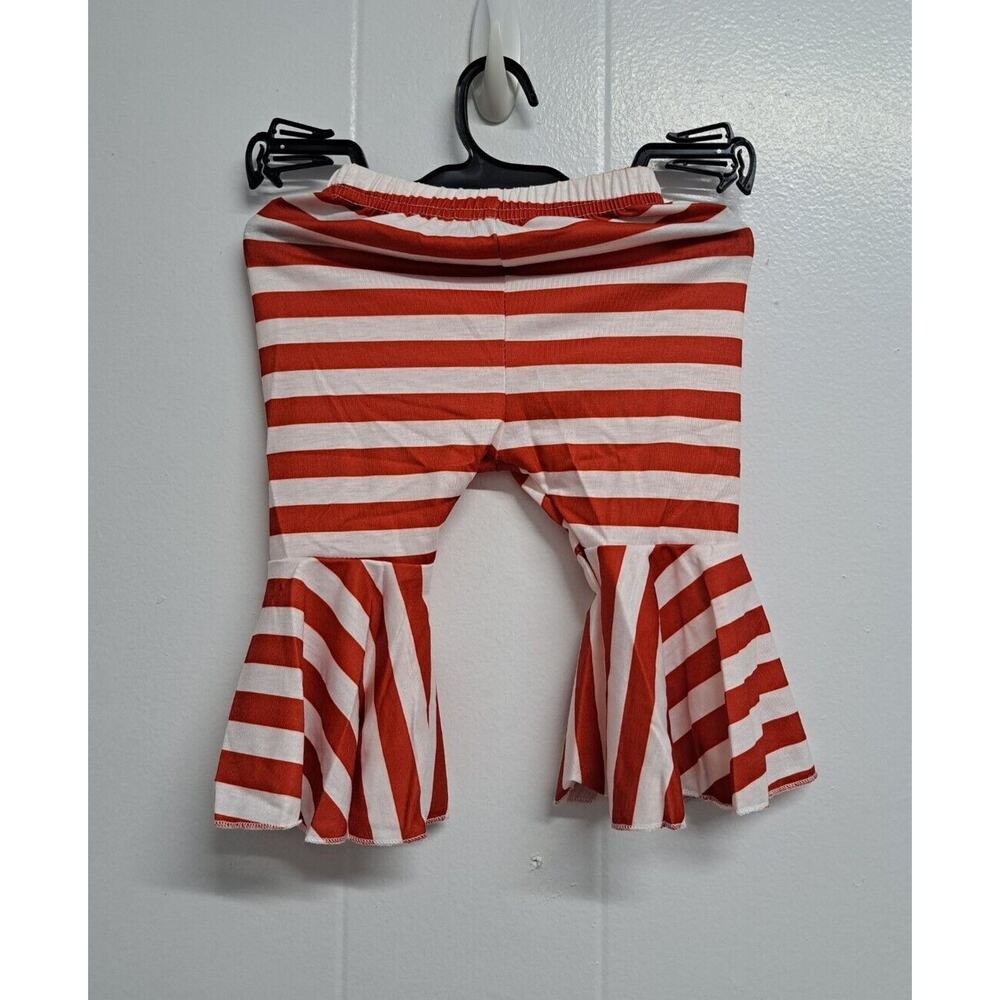 Baby Girl Christmas Outfit Long Sleeve Santa Baby Tops Bell-bottoms pants 3-6M - Picture 14 of 15